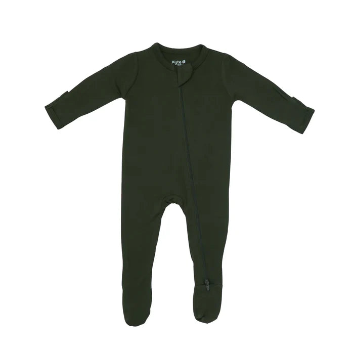 Kyte Baby - Newborn Bamboo Zippered Footie