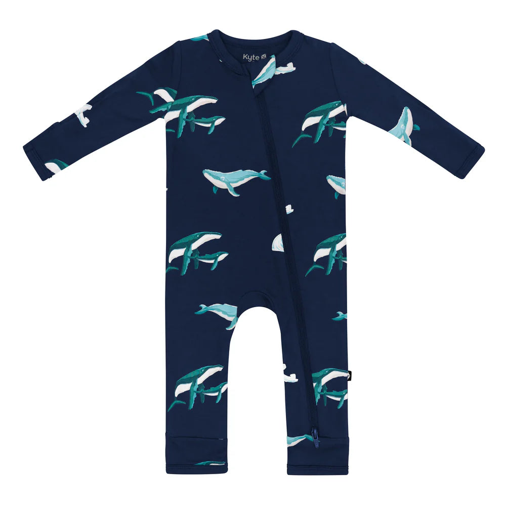 Kyte Baby - Zippered Rompers (0-3m & 3-6m)
