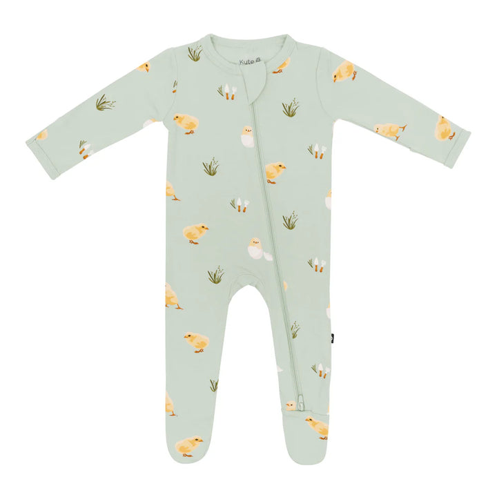 Kyte Baby - Newborn Bamboo Zippered Footie