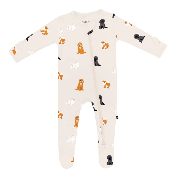 Kyte Baby -  Bamboo Zippered Footie (3-6 Months)