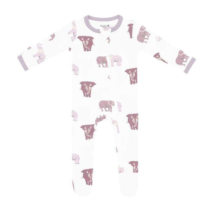 Kyte Baby -  Bamboo Zippered Footie (3-6 Months)