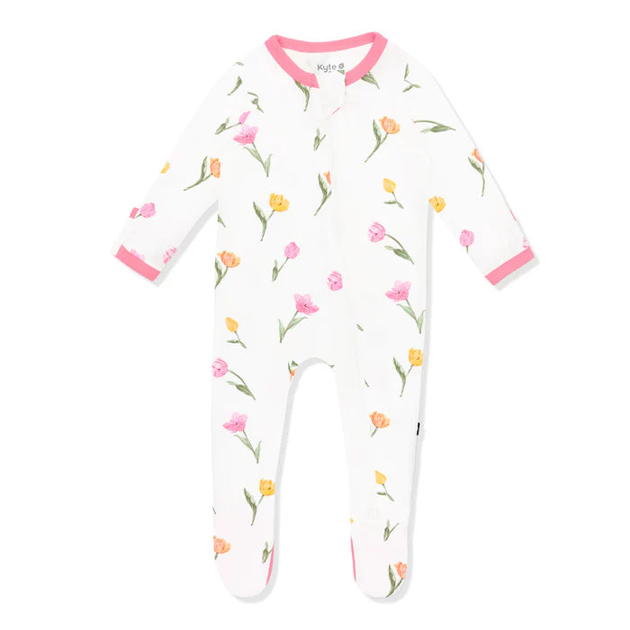 Kyte Baby - Bamboo Zippered Footie (0-3 Months)