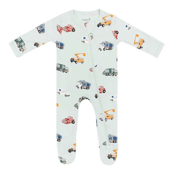 Kyte Baby - Bamboo Zippered Footie (0-3 Months)