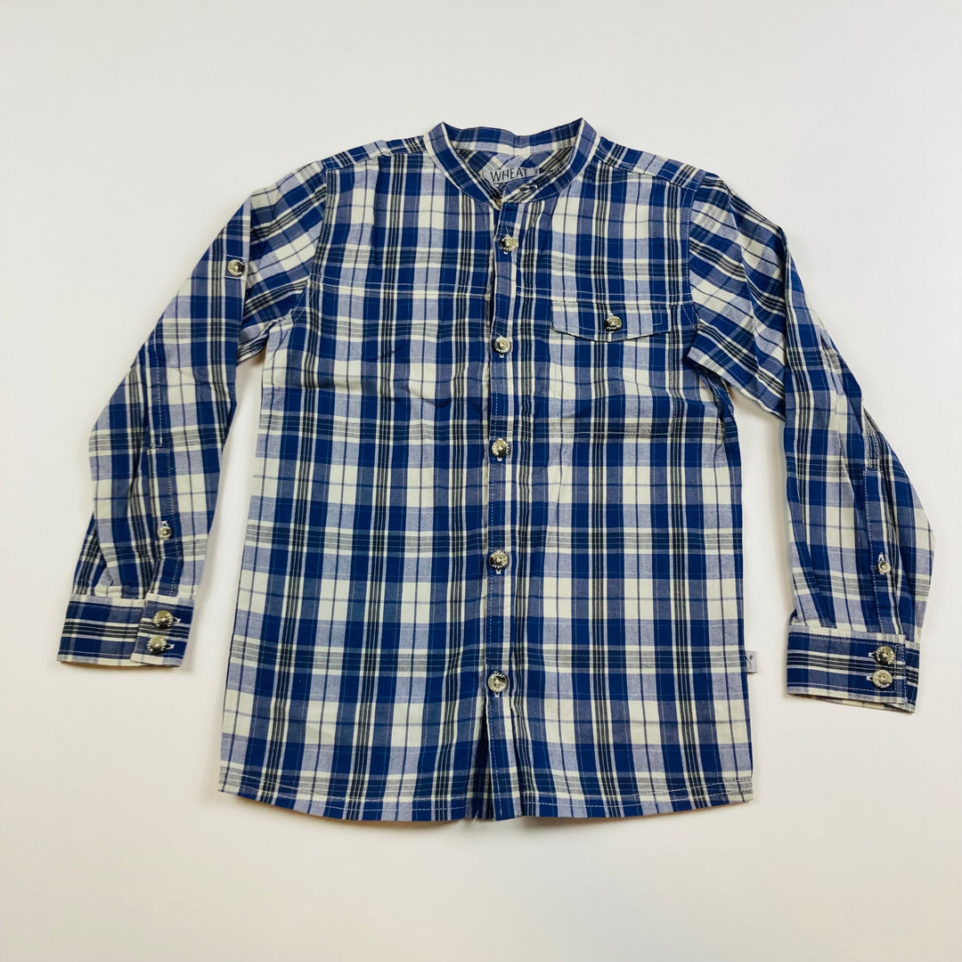 Wheat Button Up Shirt - Size 6 Kids