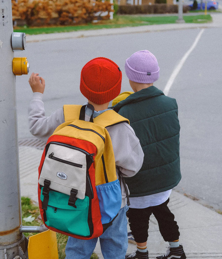 Headster - 26L Colorblock School Backpack