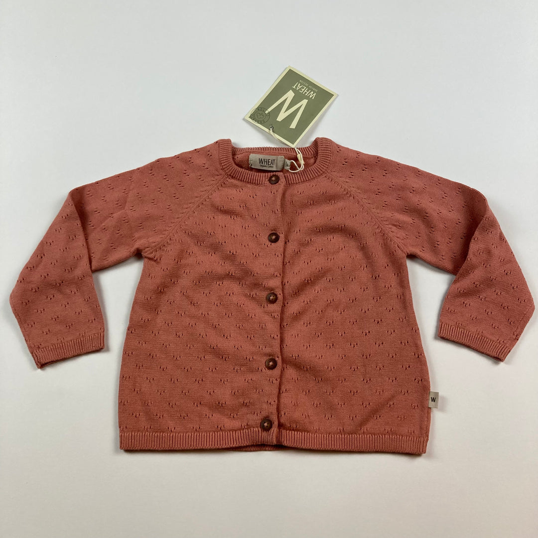 Wheat Knit Cardigan Maja - Size 18 Months