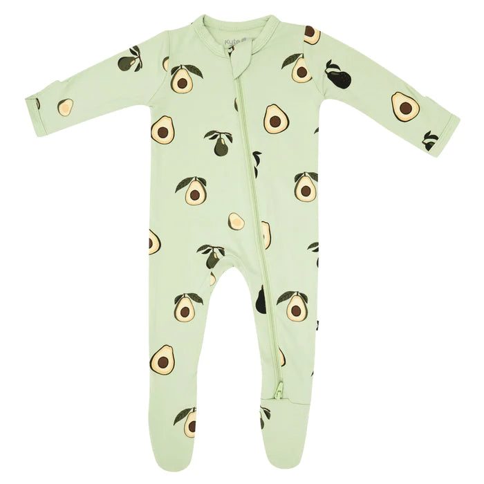 Kyte Baby -  Bamboo Zippered Footie (3-6 Months)