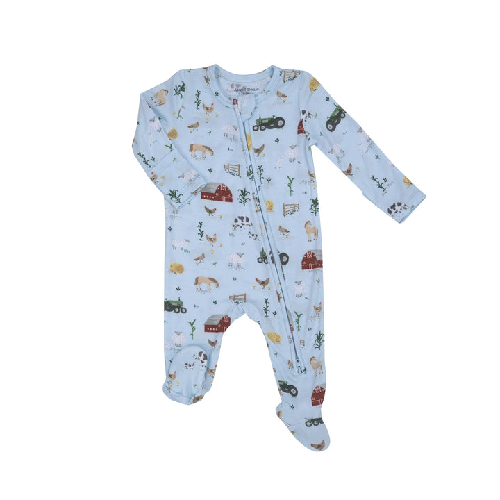 Angel Dear Bamboo Footies - Newborn & 0-3m - Pitter Patter Boutique