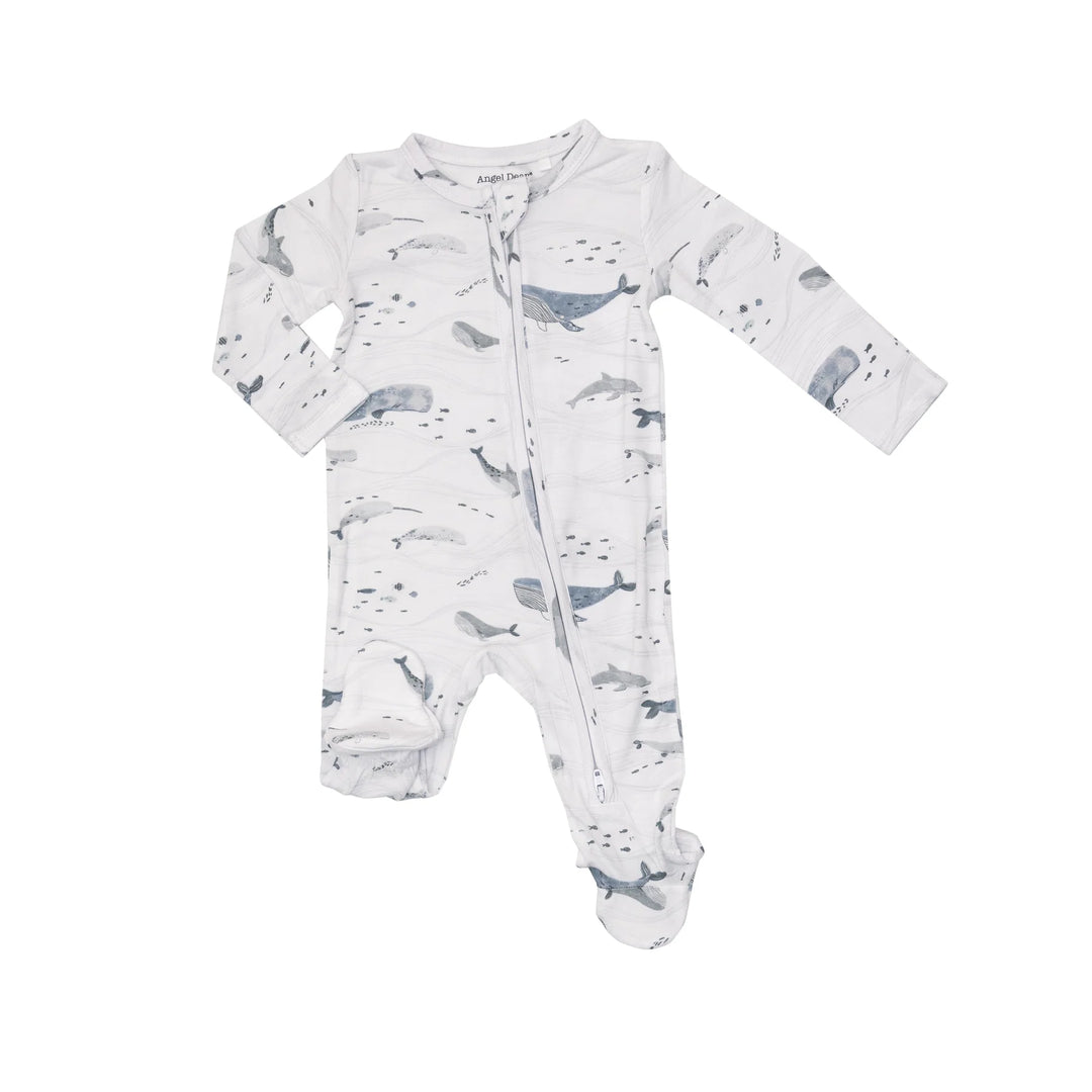 Angel Dear Bamboo Footies - Newborn & 0-3m - Pitter Patter Boutique