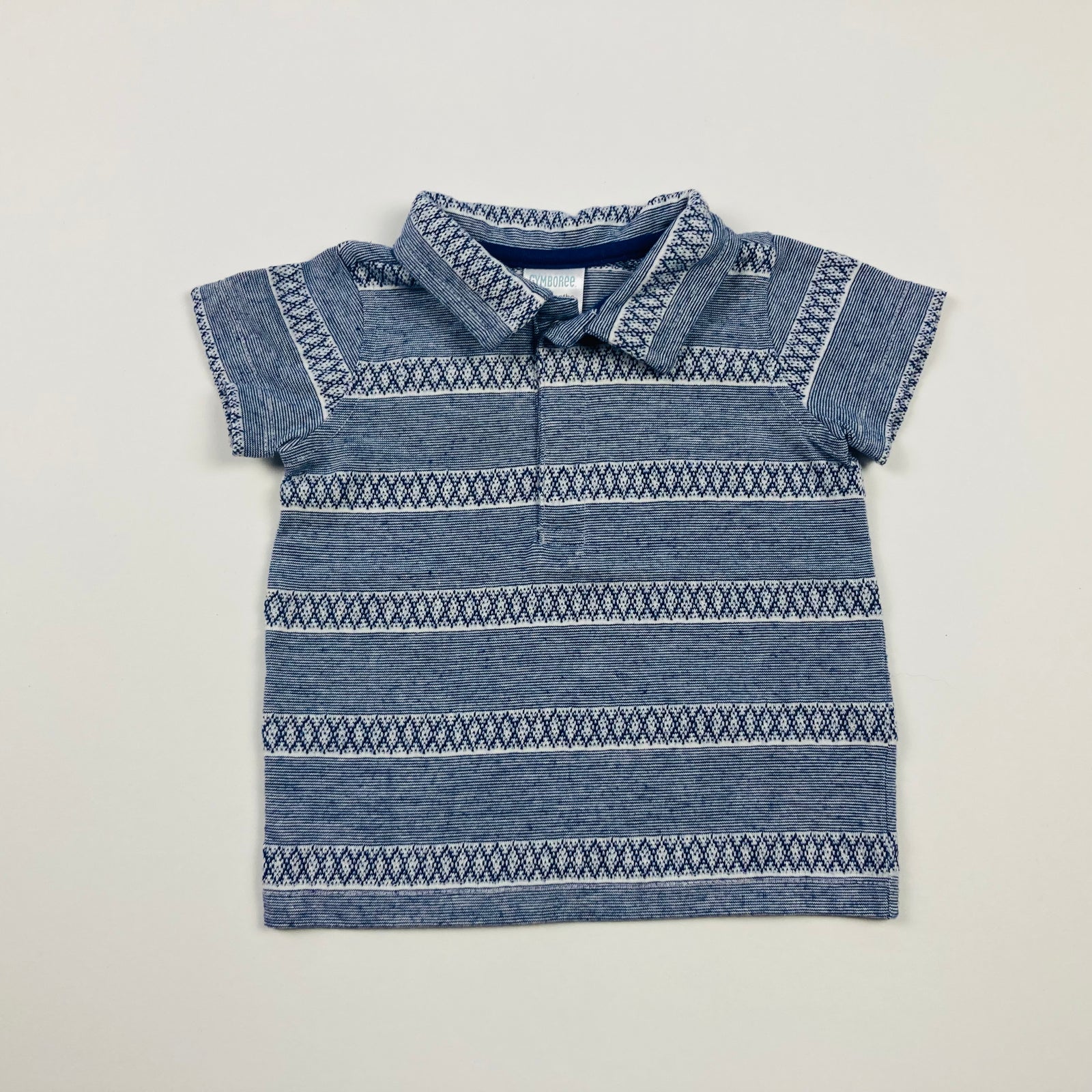 Gymboree Short Sleeve Shirt - Size 0-3 Months - Pitter Patter Boutique