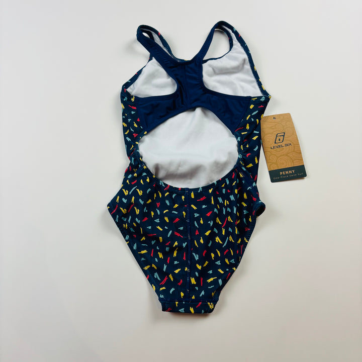 Level Six "Penny" One-Piece Swim Suit - Size 10 Youth