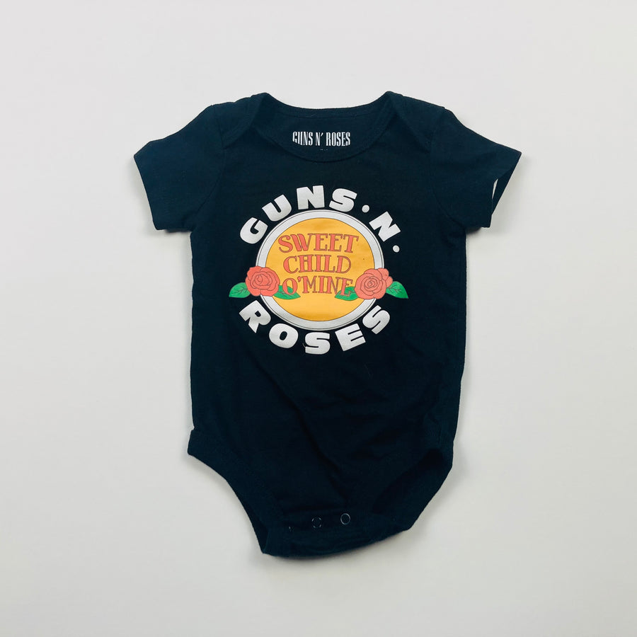 Guns n' Roses Bodysuit - 6-12 Months - Pitter Patter Boutique