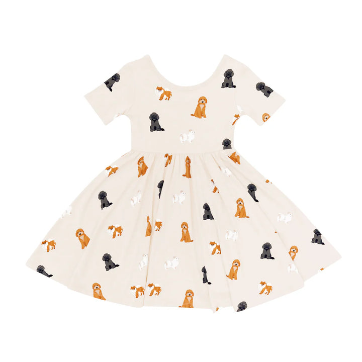 Kyte Baby - Short Sleeve Bamboo Twirl Dress (Size 6 & 7)