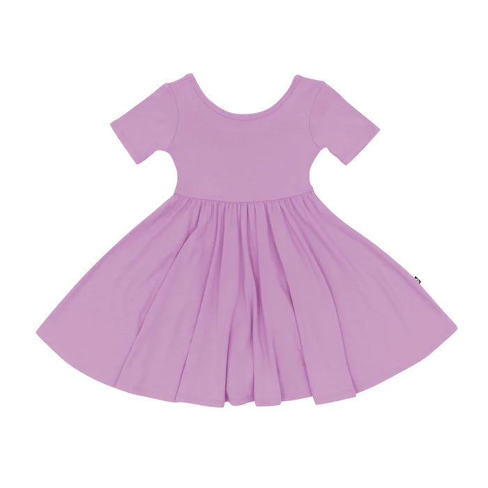 Kyte Baby - Short Sleeve Bamboo Twirl Dress (Size 4 &amp; 5T)
