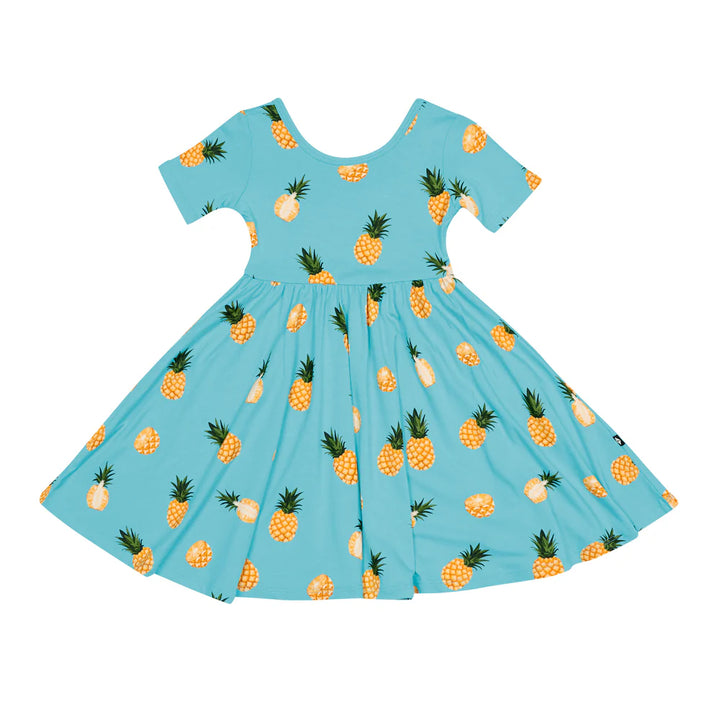 Kyte Baby - Short Sleeve Bamboo Twirl Dress (Size 6 & 7)