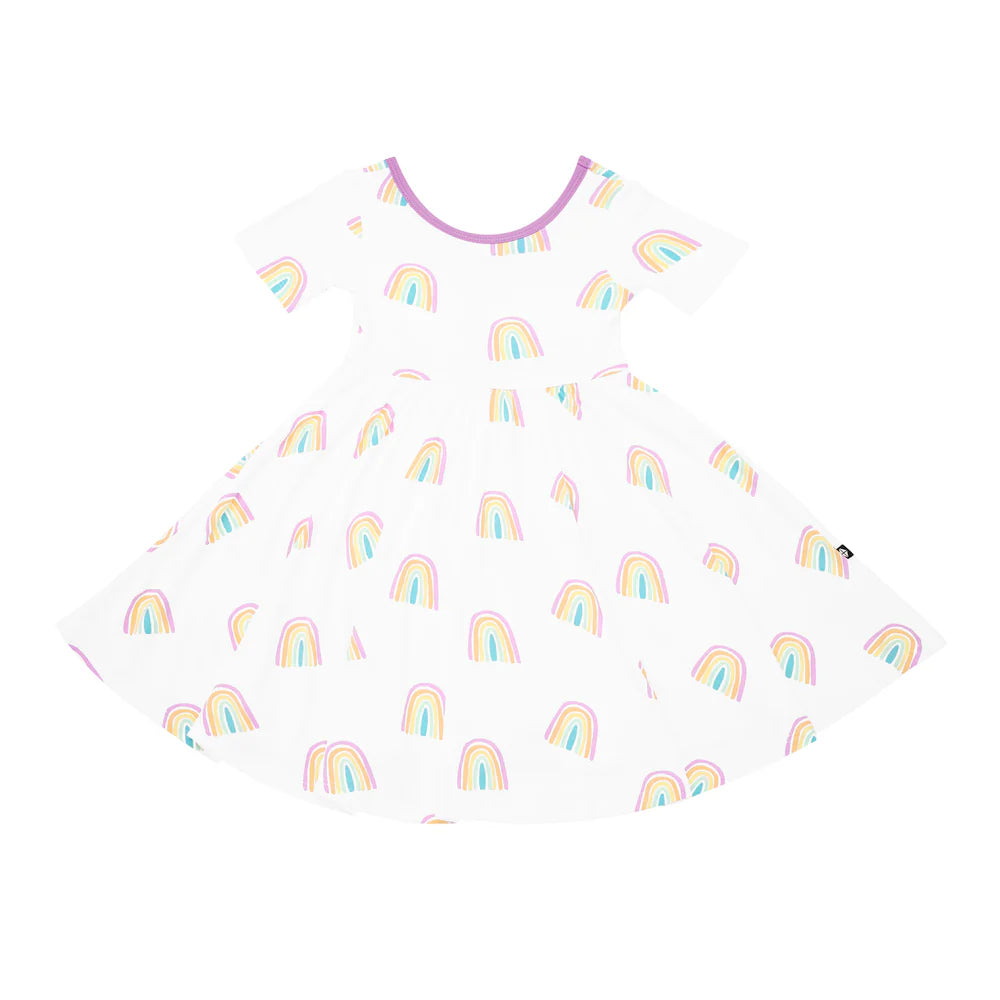 Kyte Baby - Short Sleeve Bamboo Twirl Dress (Size 6 & 7)