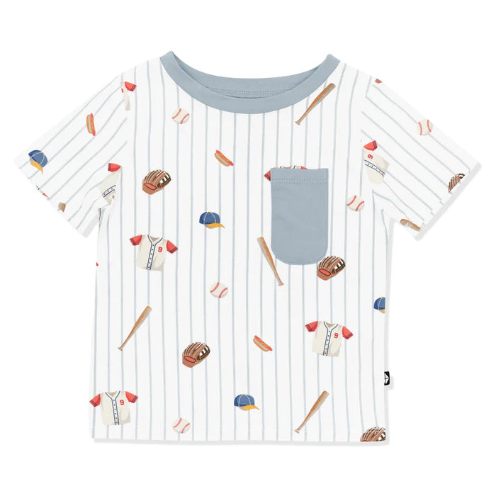 Kyte Baby - Kids Crew Neck Short Sleeve Tee (5T, 6T &amp; 7T)