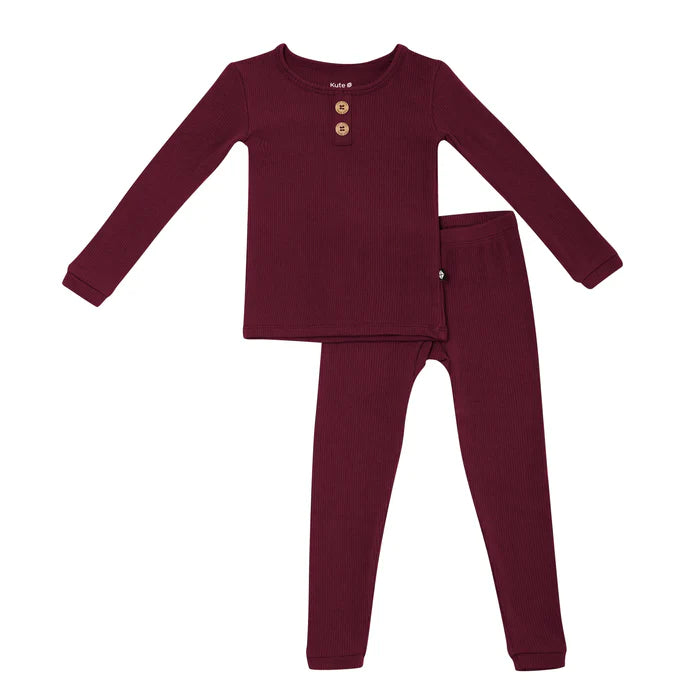 Kyte Baby - Kids/Youth Ribbed Henley Set