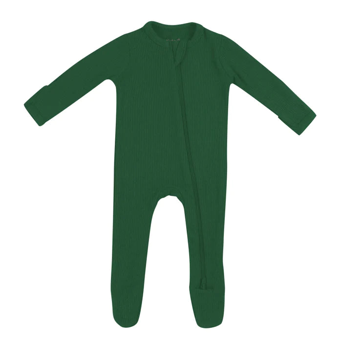 Kyte Baby - Ribbed Zippered Footie - Pitter Patter Boutique