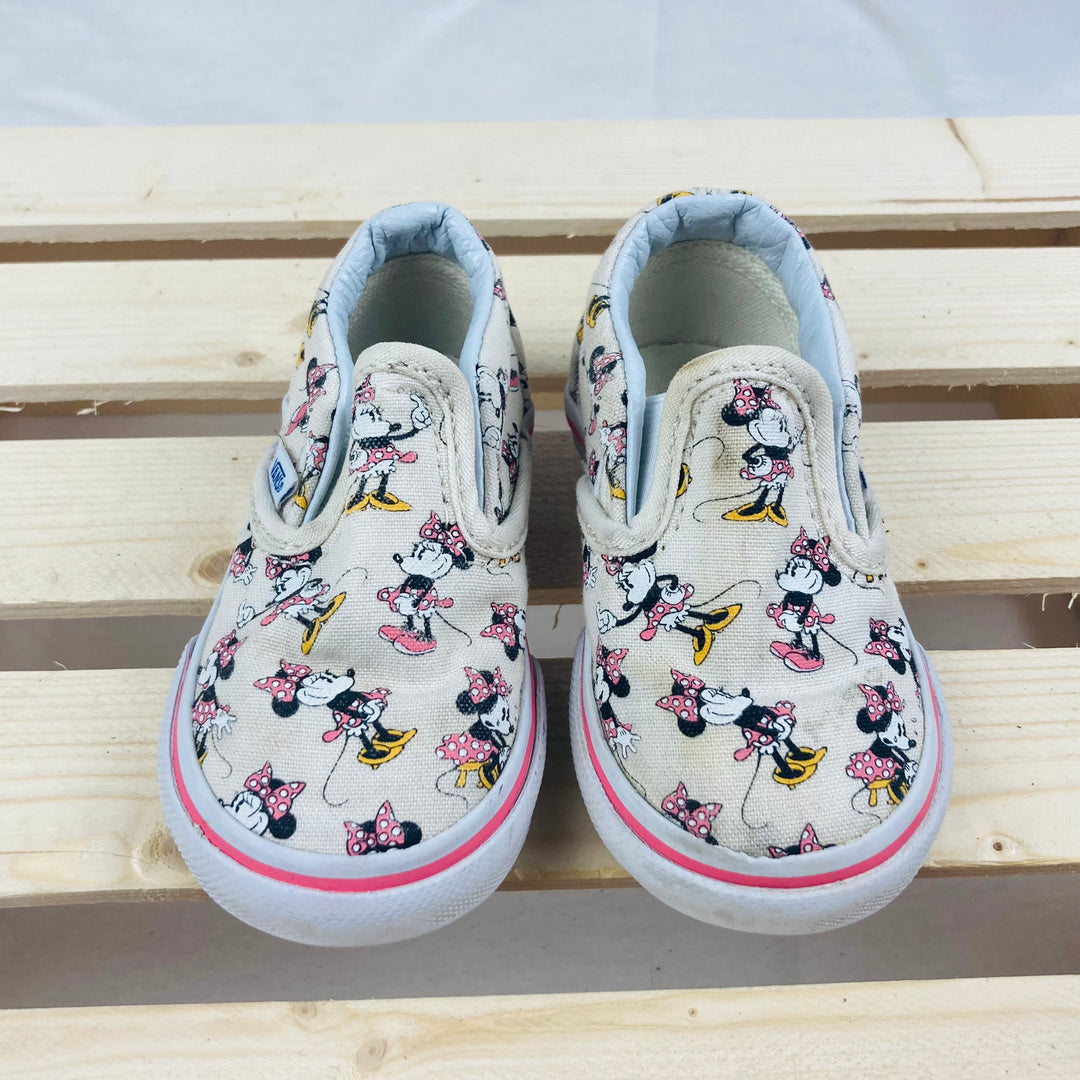 Vans Toddler "Mini Mouse" Shoes - Size 4.5 Toddler (20 EU)