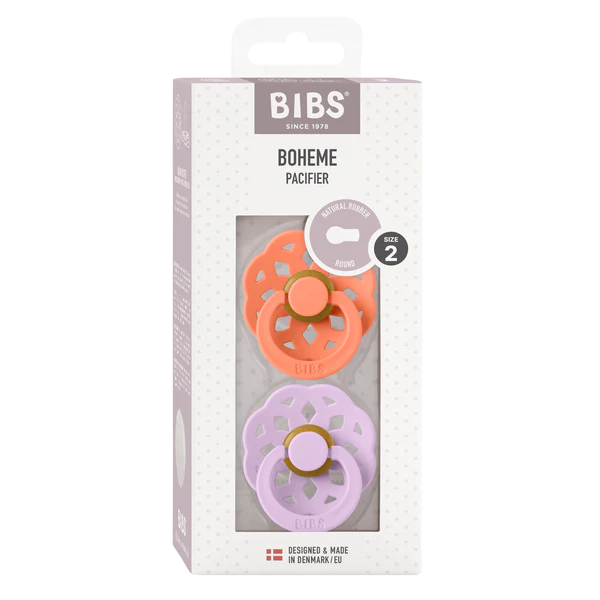 BIBS - 2 Pack Pacifier Boheme