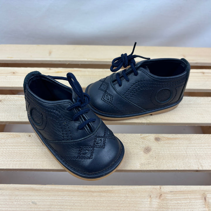 Baby Leather Dress Shoes - Size 6-12 Months