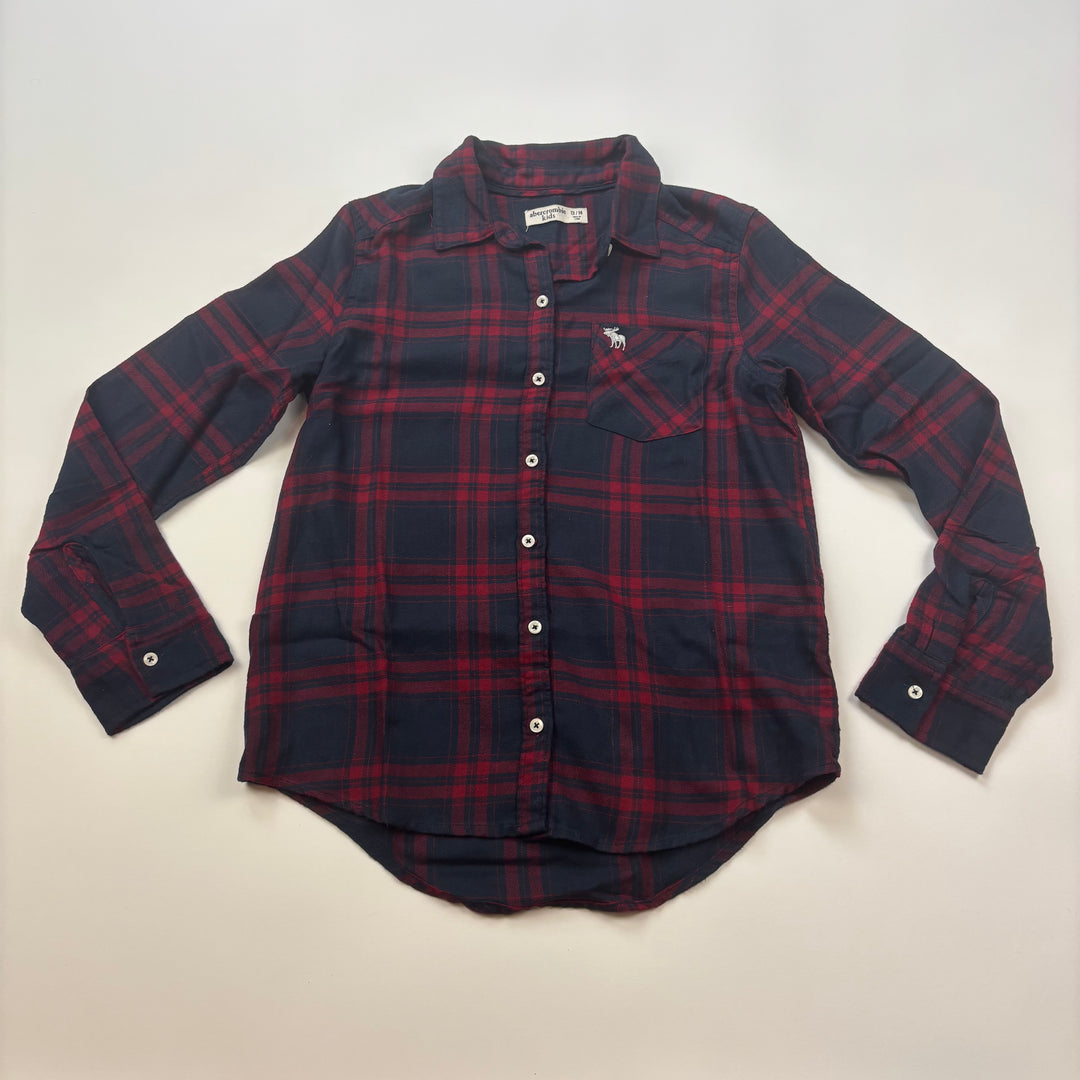 Abercrombie Youth Button-Up Shirt - Size 13/14 Youth