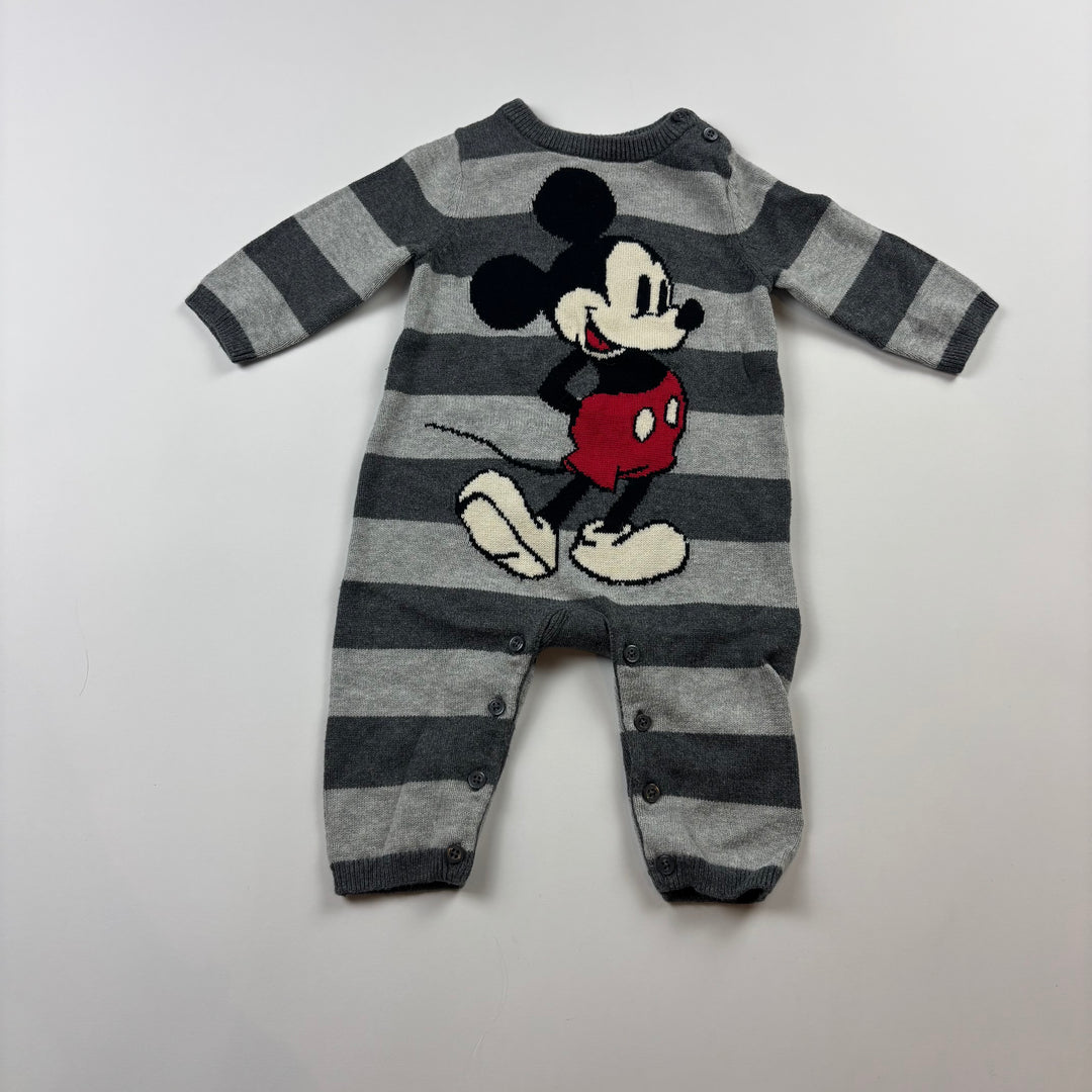 GAP "Mickey" Romper - Size 3-6 Months