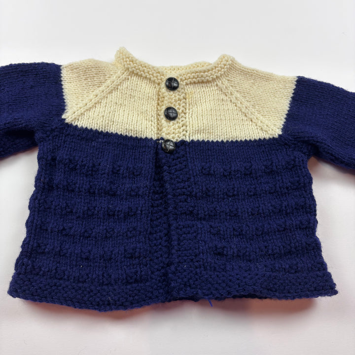 Hand Made Baby Cardigan - Size 3-6 Months