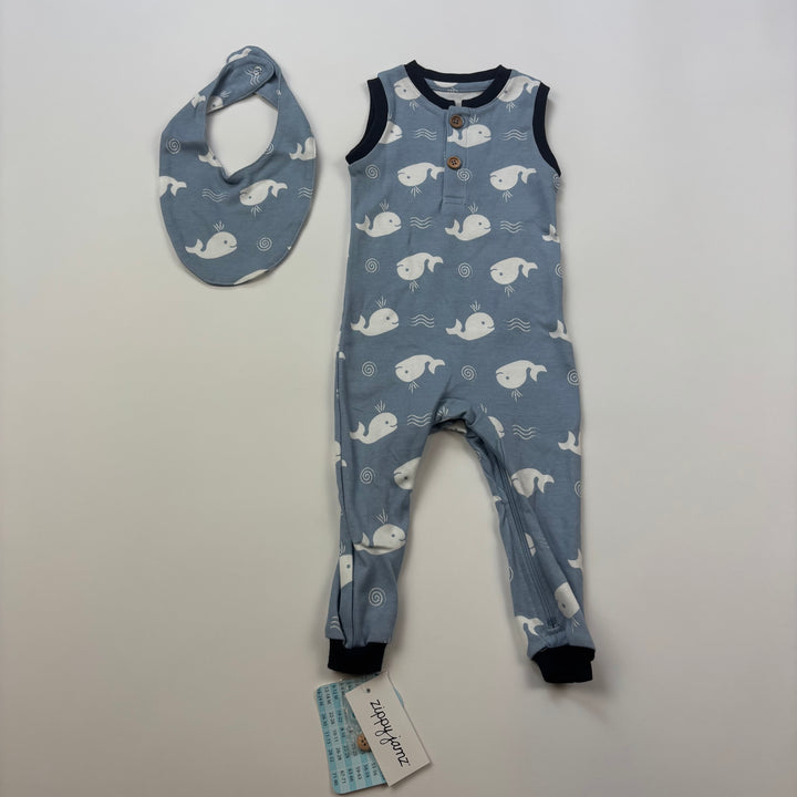 ZippyJamz Footless Baby/Kids Sleeveless Romper
