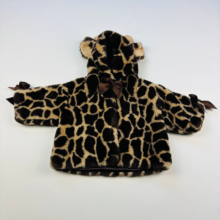 Bearington Baby Faux Fur "Giraffe" Jacket - Size 9-12 Months