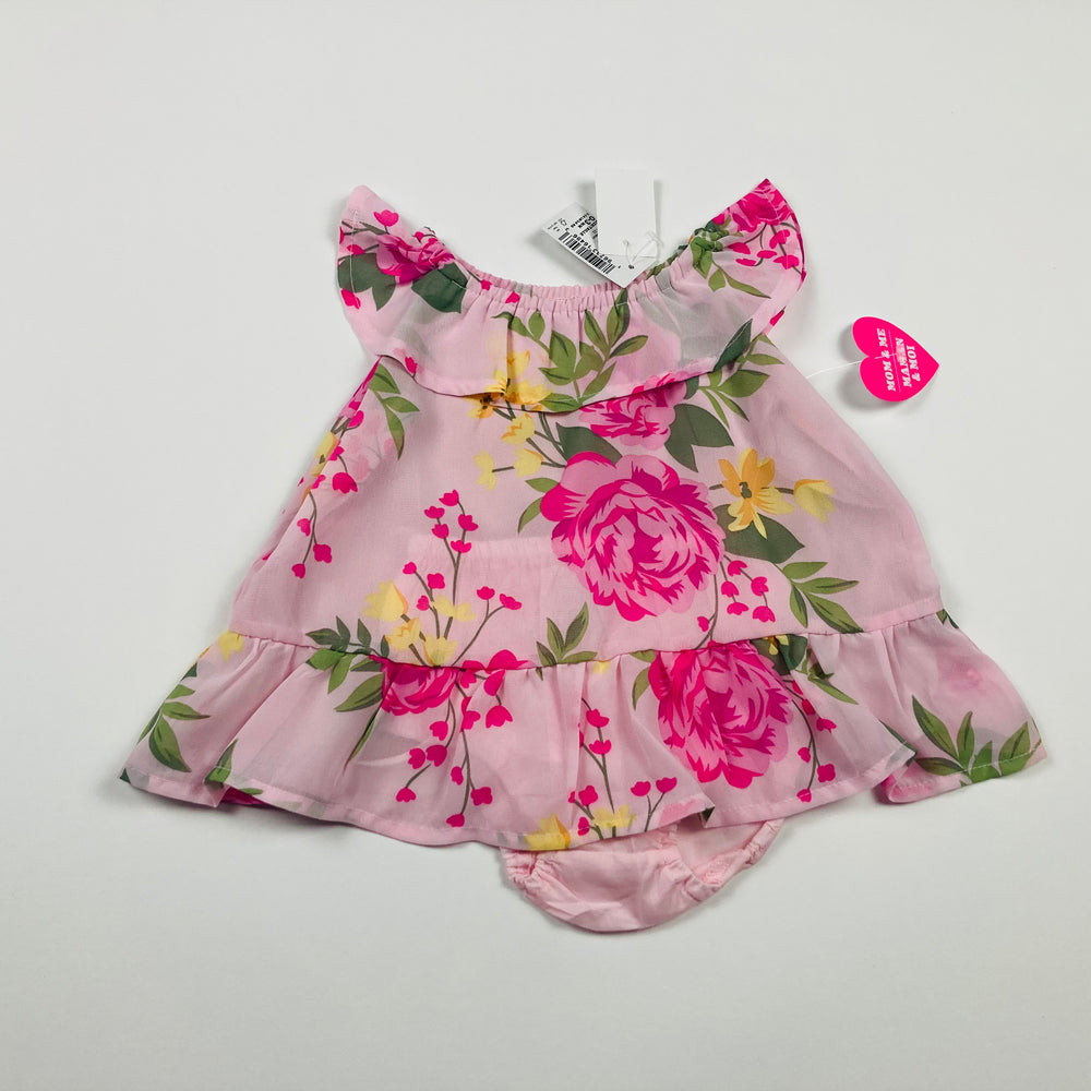 Children's Place Dress & Diaper Cover - Size 0-3 Months - Pitter Patter Boutique