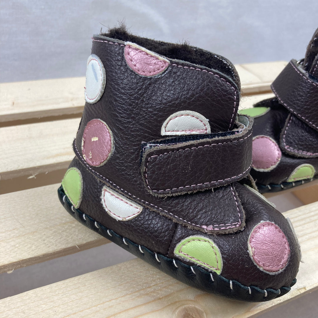 Pediped Baby Boots - Size 0-6 Months (1-2 Infant) - Pitter Patter Boutique