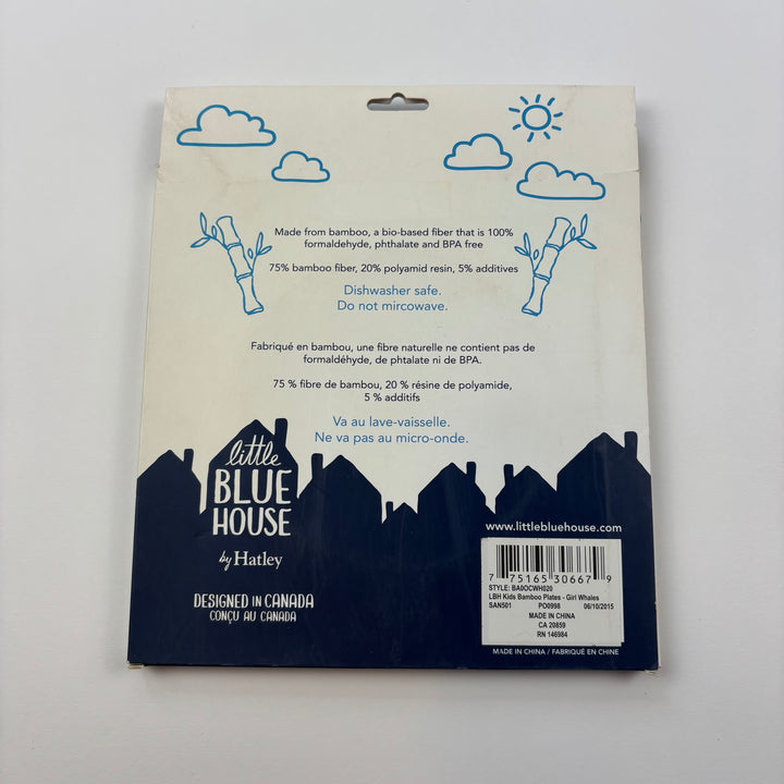 Little Blue House - Bamboo Plates