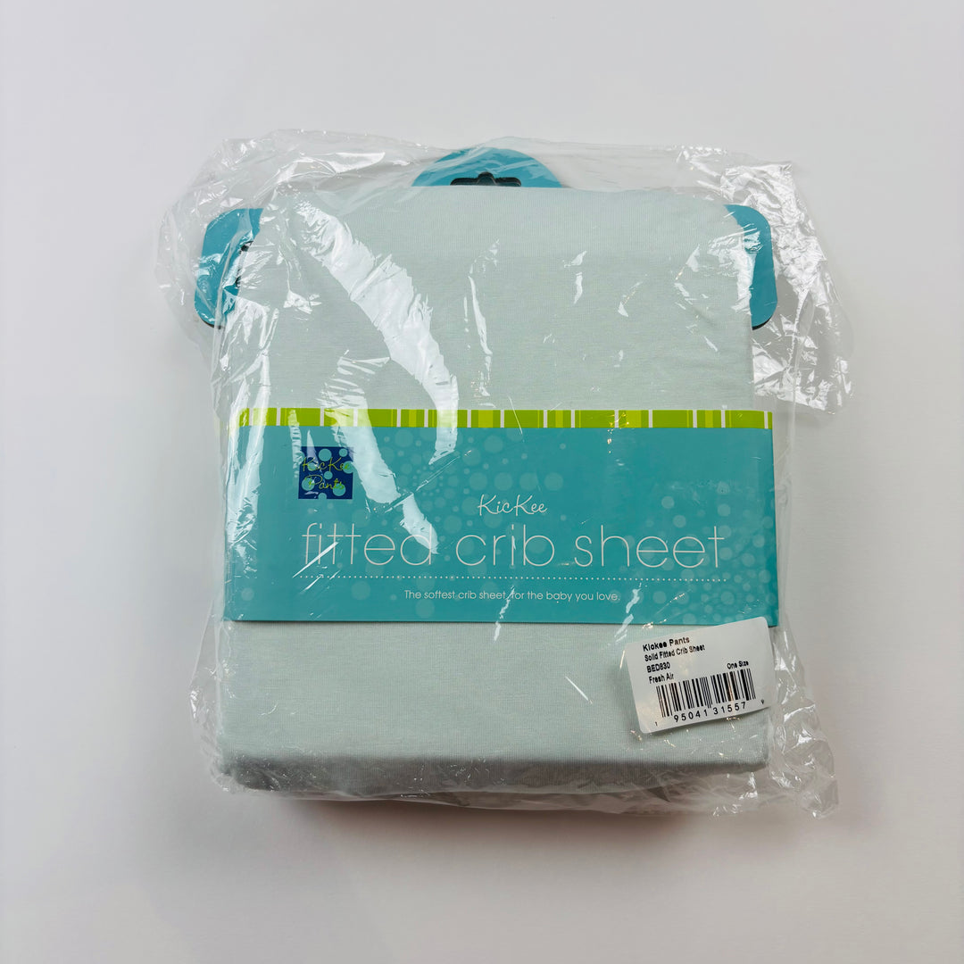 KicKee Pants Bamboo Fitted Crib Sheet - Fresh Air