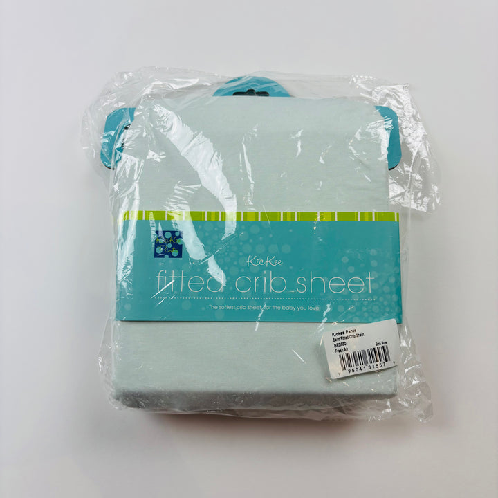 KicKee Pants Bamboo Fitted Crib Sheet - Fresh Air