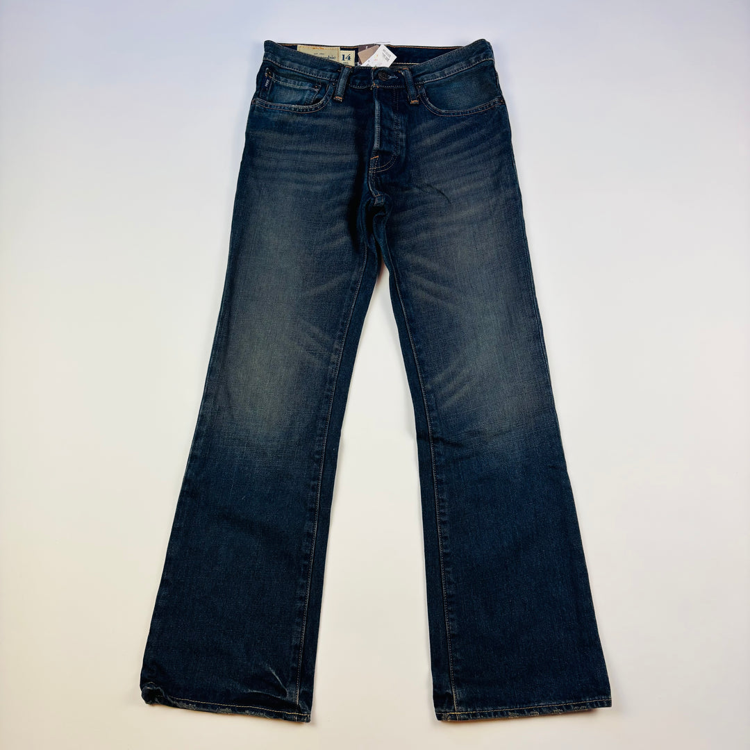 Abercrombie Baxter Slim Boot Cut Jeans - Size 14 Youth