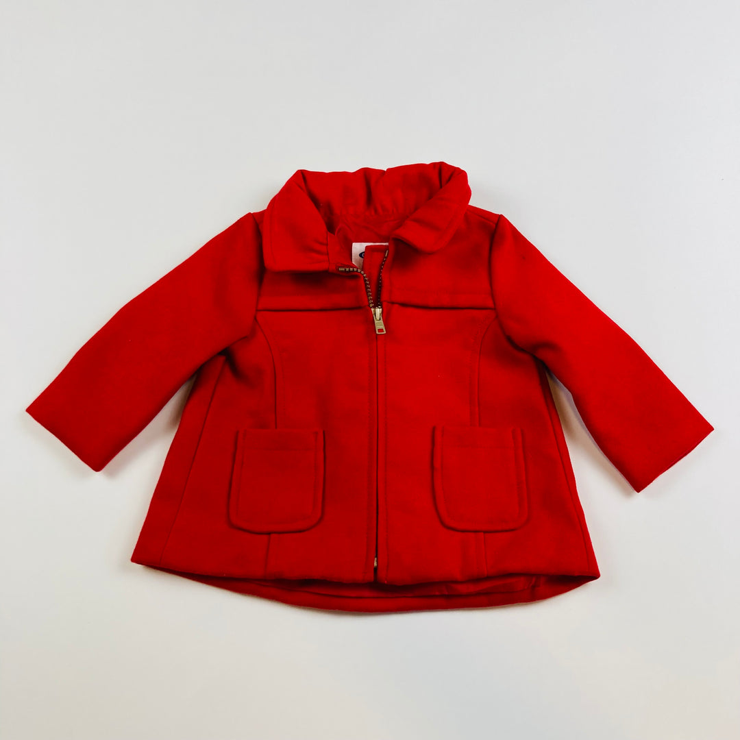 Old Navy Peacoat - Size 6-12 Months