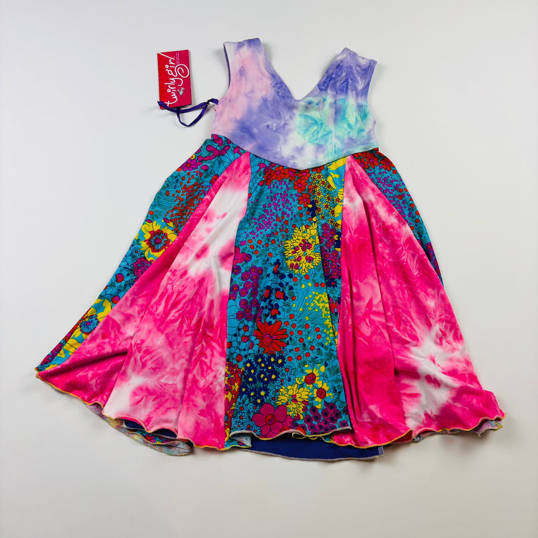 Twirly Girl Dress "Unicorn Swirl Dress" - Size 4 Toddler