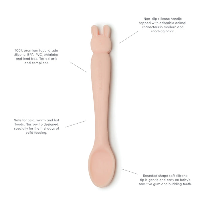 Loulou Lollipop - Silicone Feeding Spoon