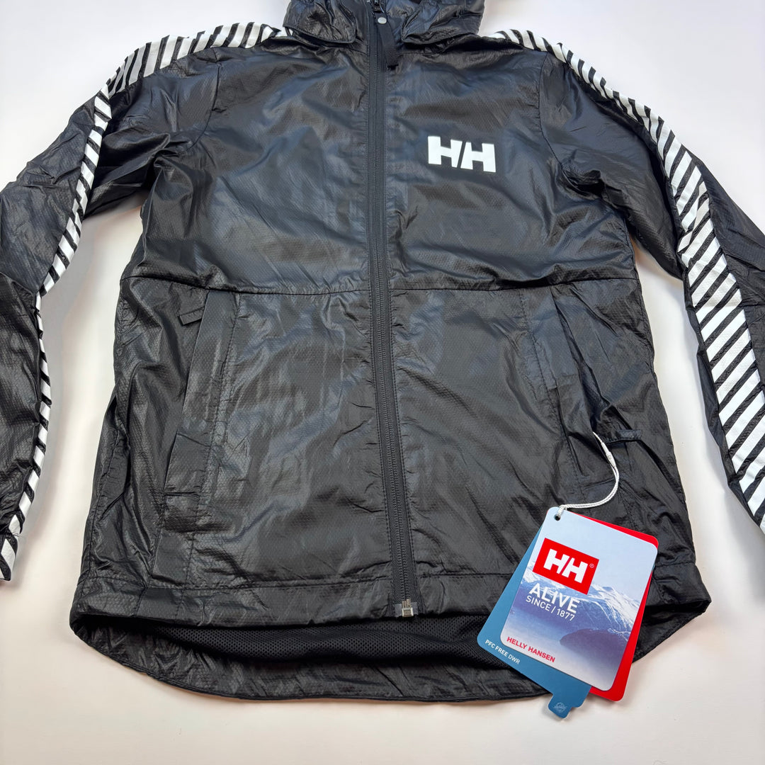 Helly Hansen Jr Stripe Wind Jacket - Size 10 Youth
