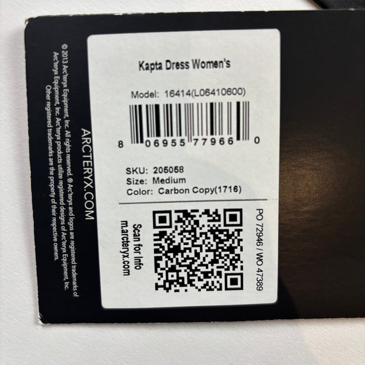 Arcteryx Kapta Dress - Size Women's Medium