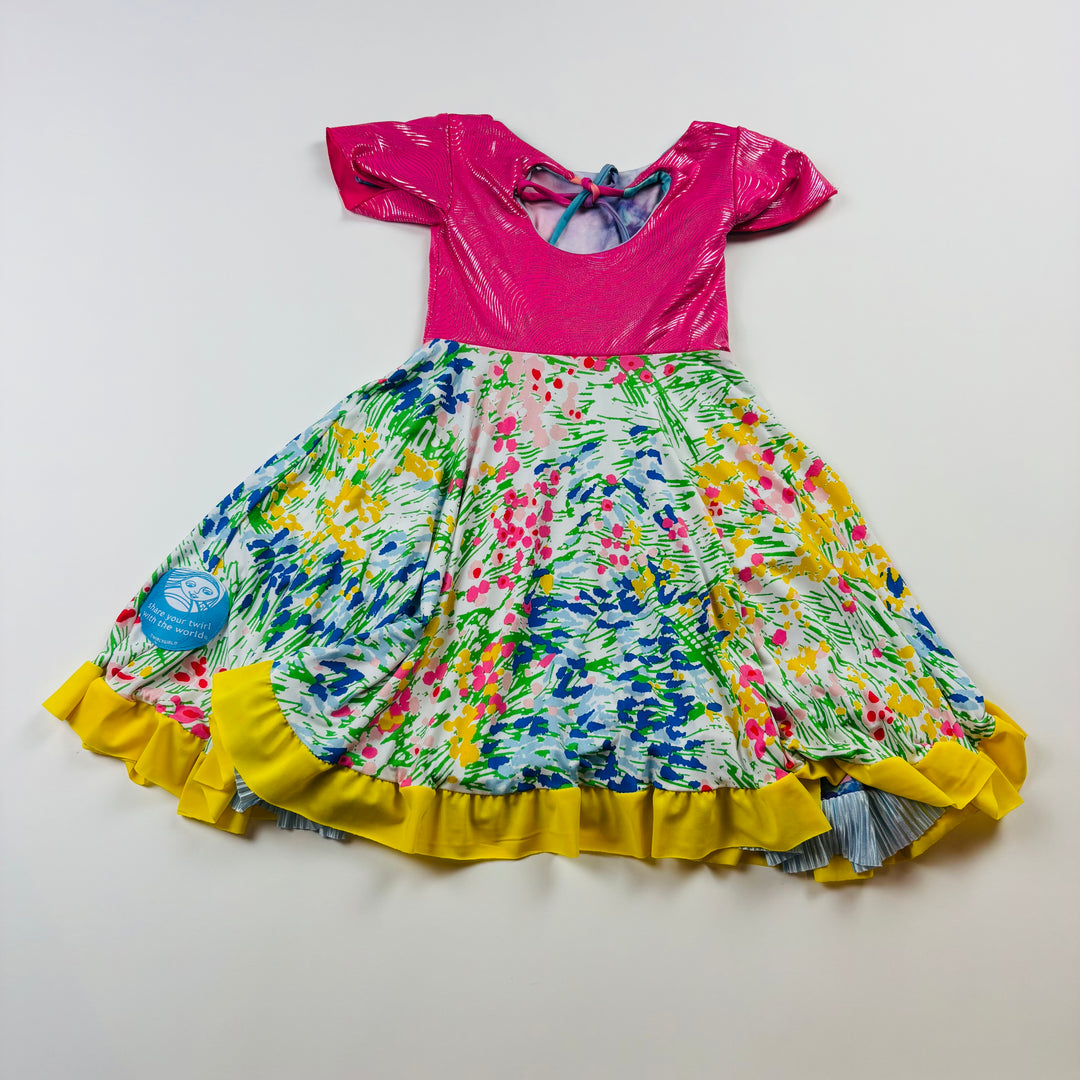 Twirly Girl Dress "Everlasting Reversible" - Size 3 Toddler