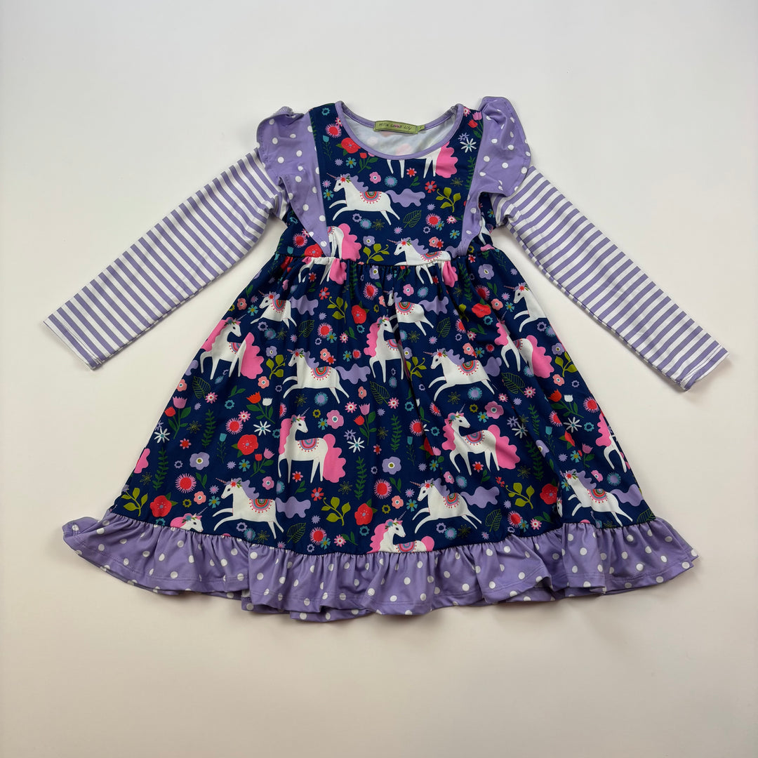 Millie Loves Lily Long Sleeve Dress - Size 8 Youth