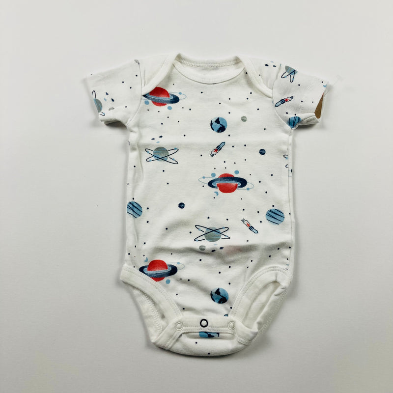 Petit Lem Short Sleeve Bodysuit - Newborn