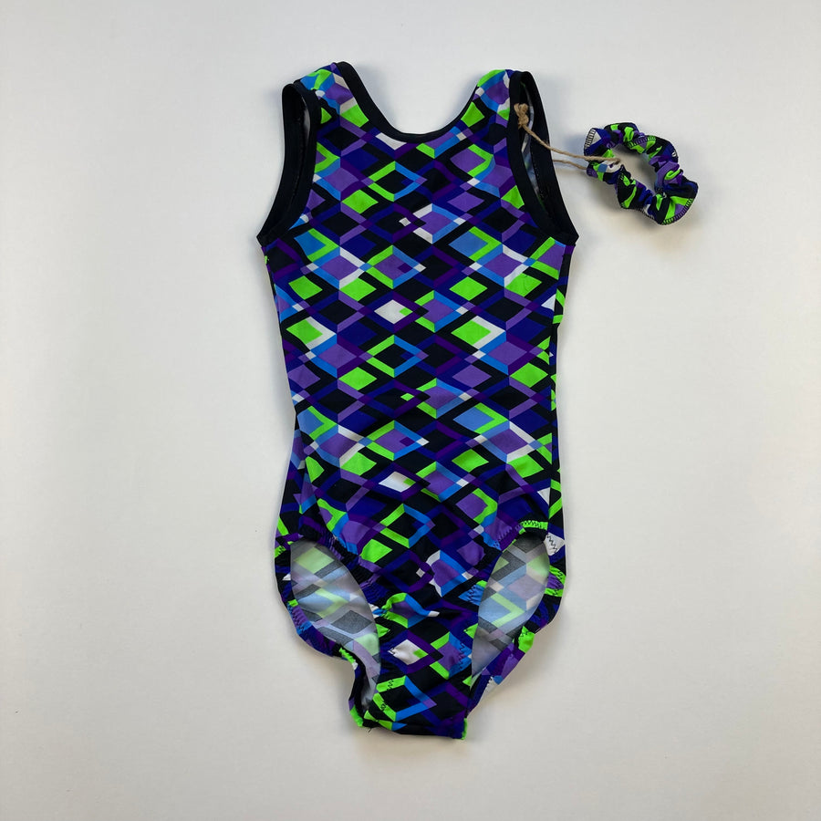 Gymgear Gymnastics Leotard - Size Youth X-Large (12Y) - Pitter Patter Boutique