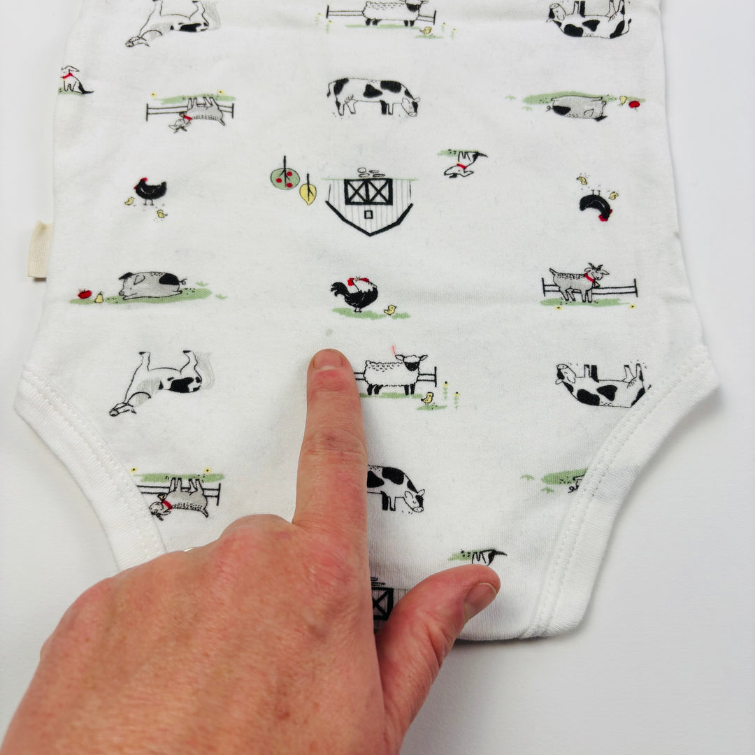 Rabbit + Bear Outfit - Size 3-6 Months