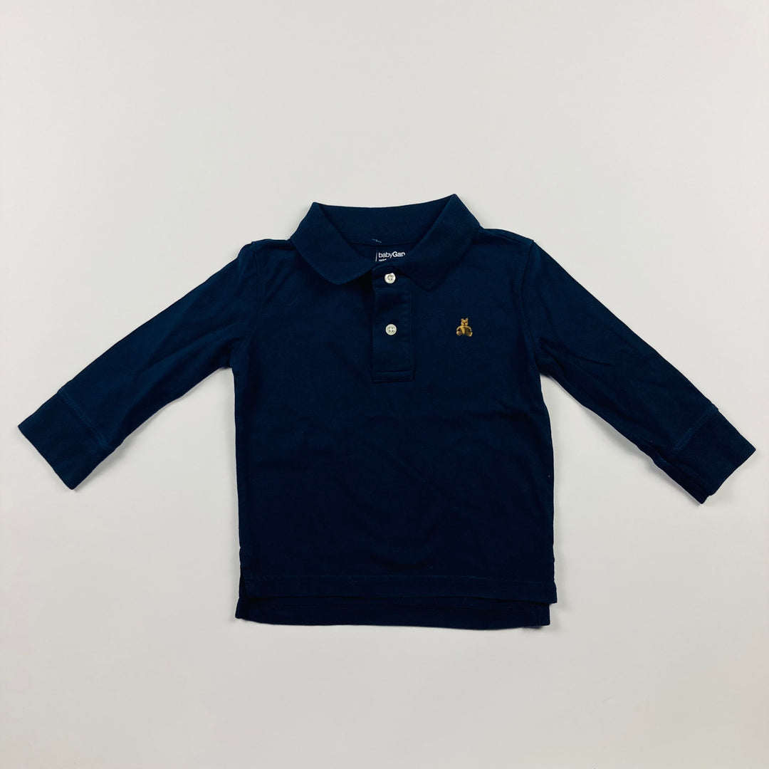 GAP Long Sleeve Polo Shirt - Size 18-24M