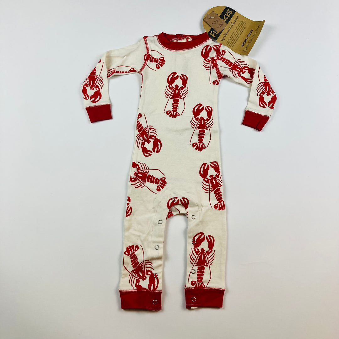 Flap Jack One-Piece PJ's - Size 12 Months