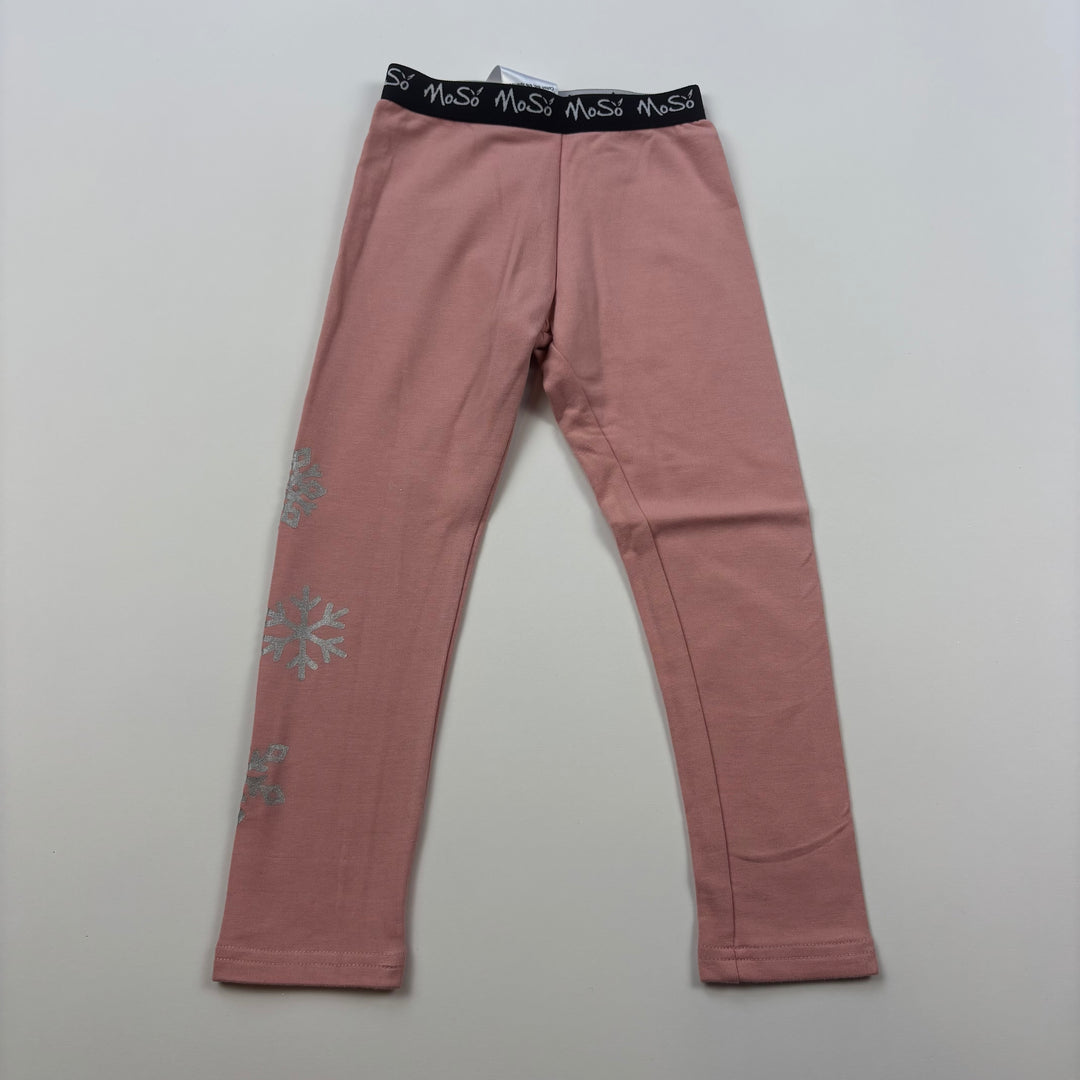 MoSo Bamboo Leggings - Size 4 Kids